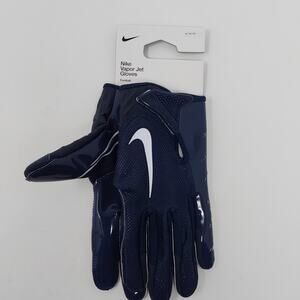 Nike Vapor Jet Football Gloves Dark Blue Medium Unisex Certified SFIA